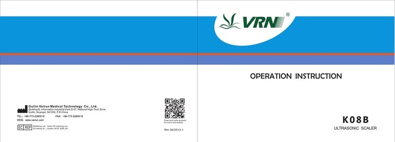 VRN K08B operation instruction