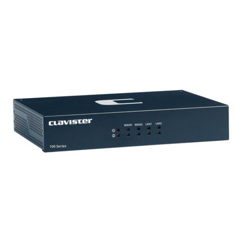 Clavister NetWall 100 Series Getting started guide