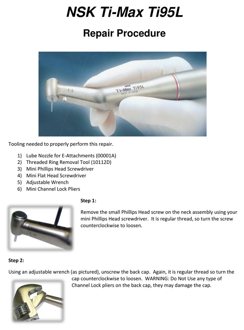 NSK Ti-Max Ti95L Manual