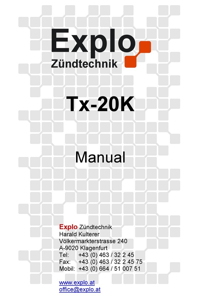 Explo Tx-20K manual