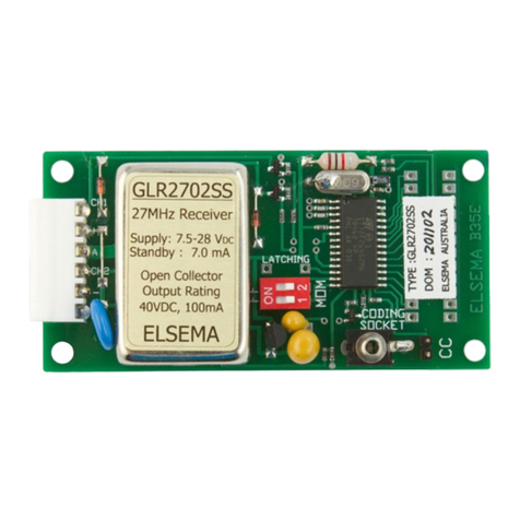 Elsema GLR2701SS quick start guide