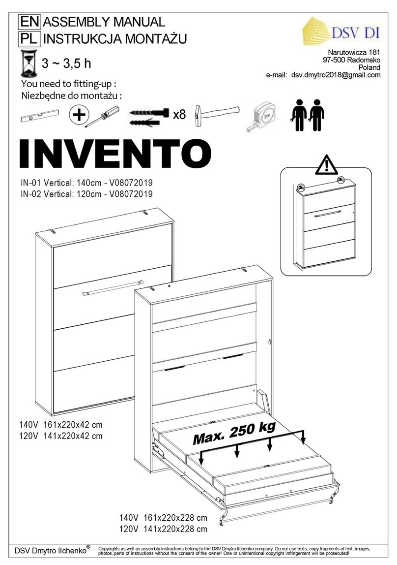 DSV DI INVENTO Assembly manual