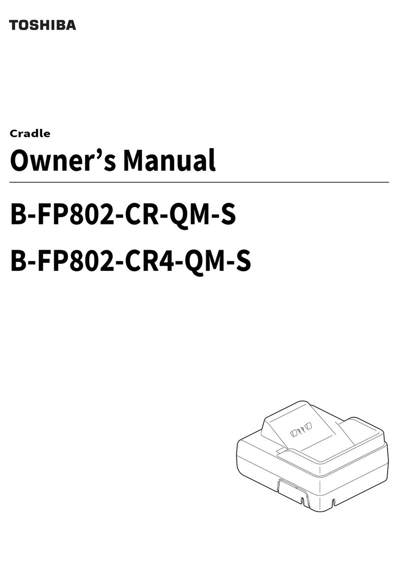 Toshiba B-FP802-CR-QM-S User manual