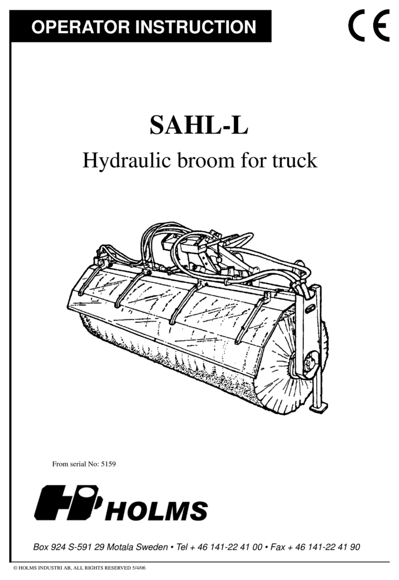 HOLMS SAHL-L Operator instructions
