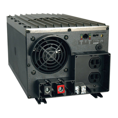 Tripp Lite PowerVerter PV 2000FC User manual