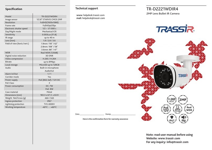 TRASSIR TR-D2221WDIR4 quick start guide