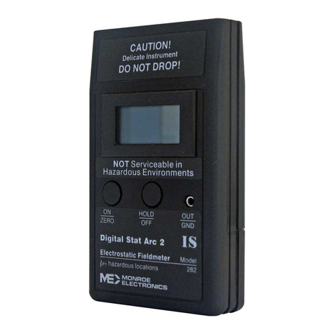 Monroe Electronics Digital Stat-Arc 2 Operator's manual