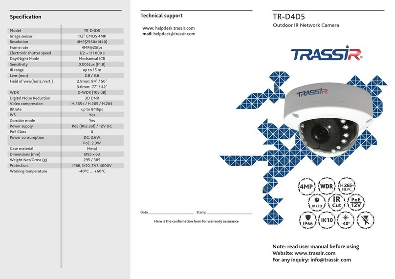 TRASSIR TR-D4D5 quick start guide