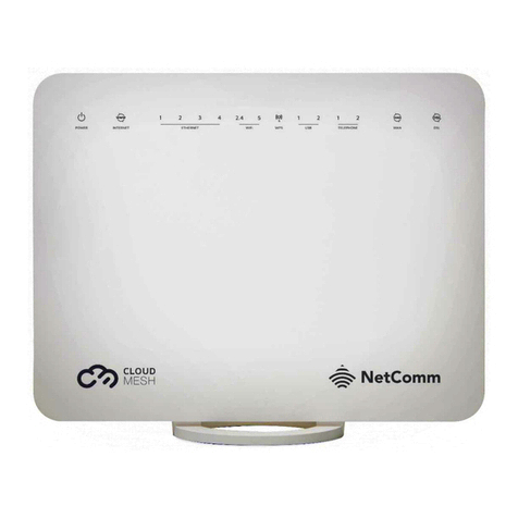 Casa Systems NetComm CloudMesh NF18MESH Settings guide