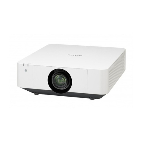Sony VPL-FH65 User manual