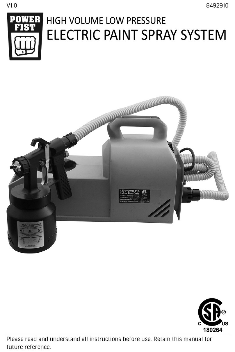 Power Fist 8492910 manual
