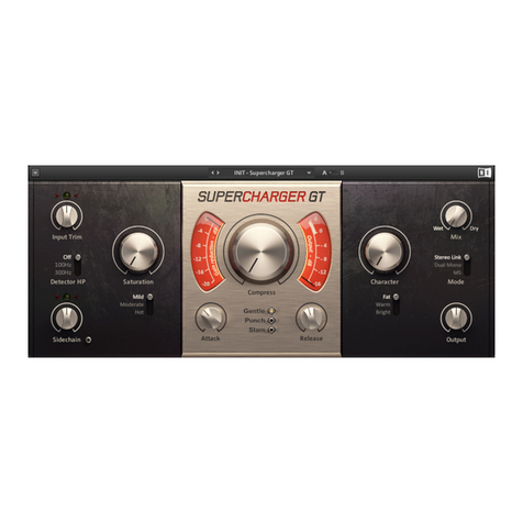 Native Instruments SUPERCHARGER GT User manual