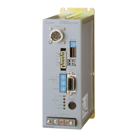 Unipulse F156 Operation manual