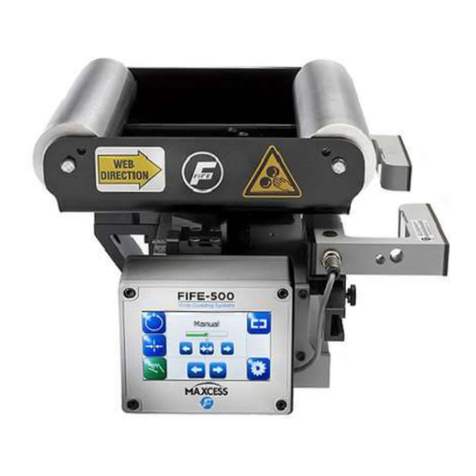 Maxcess FIFE-500-XL user manual