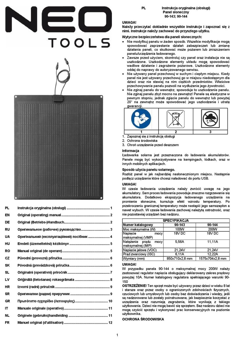 NEO TOOLS 90-143 Original manual