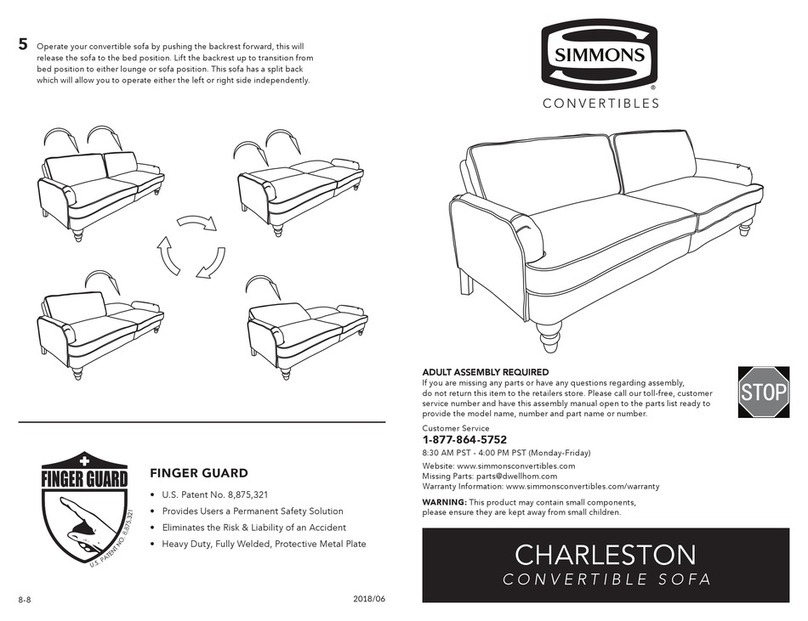 Simmons CHARLESTON User manual