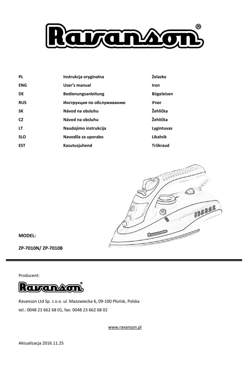 Ravanson ZP-7010N User manual