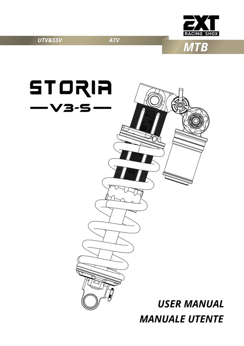 EXT Racing Shox Storia V3-S User manual EXT Racing Shox Storia V3-S User manual