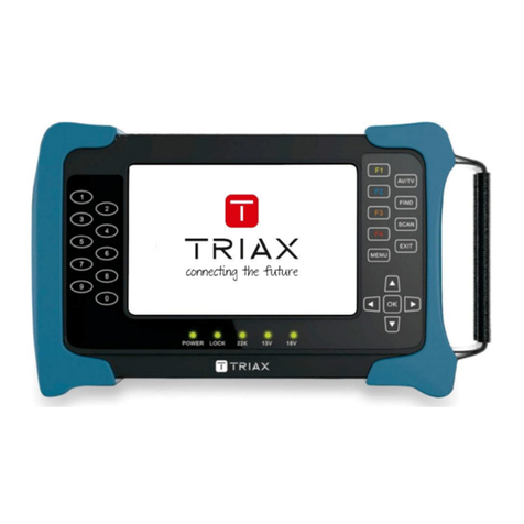 Triax UPM 1400 User manual