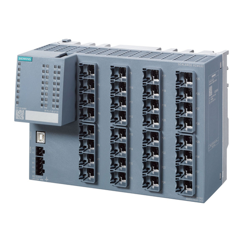 Siemens SIMATIC NET SCALANCE XCM-300 User manual