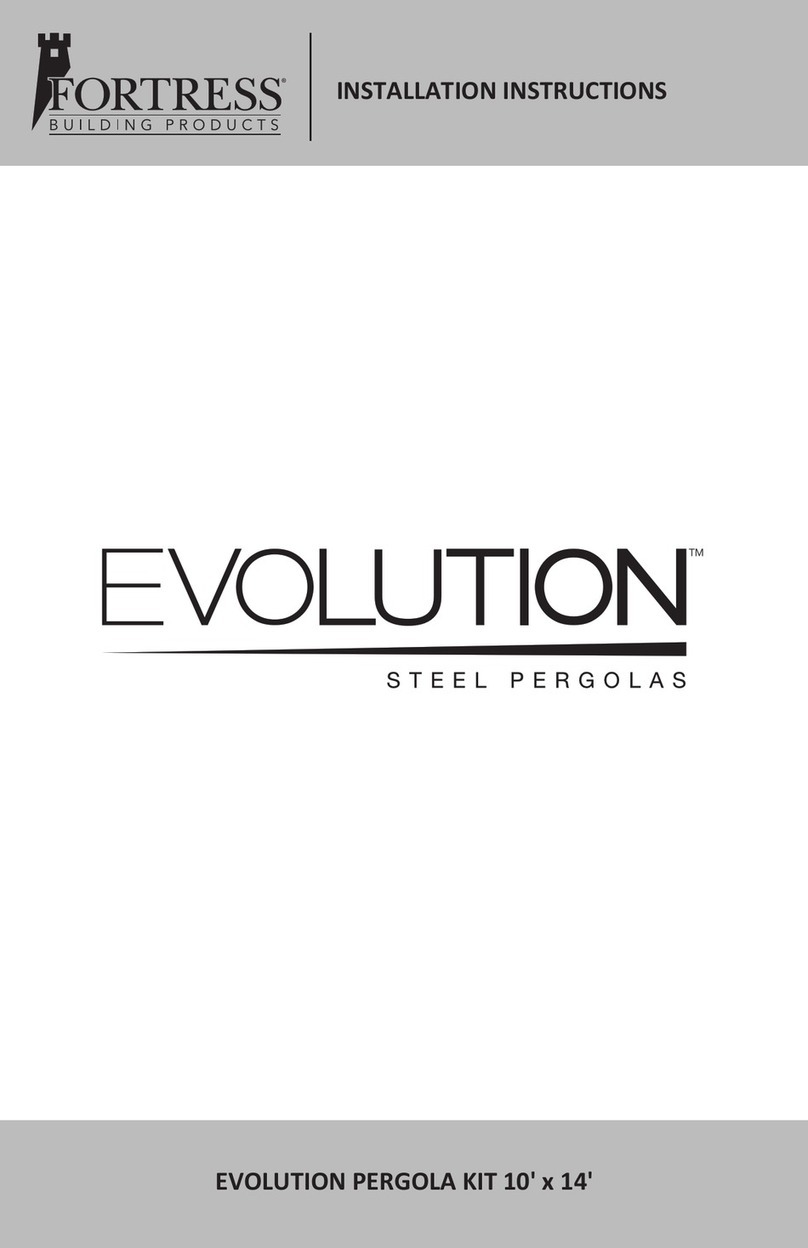 Fortress Building Products EVOLUTION User manual Fortress Building Products EVOLUTION User manual