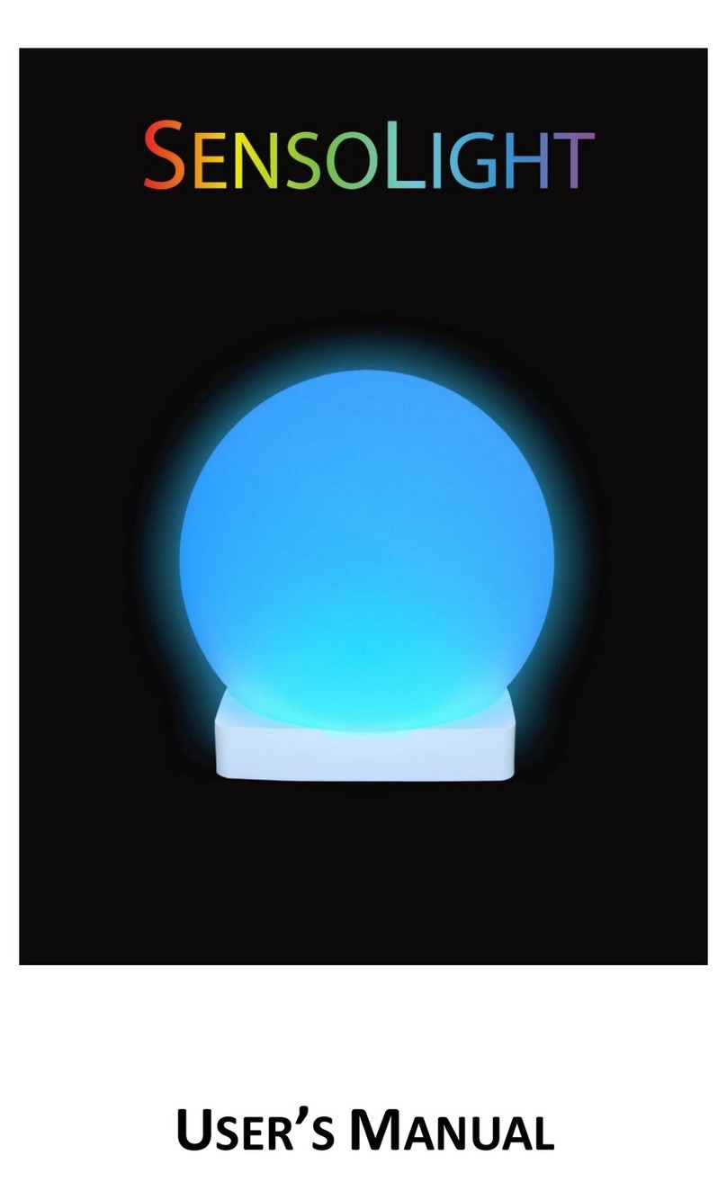 Sensortech SENSOLIGHT SPH-20 user manual