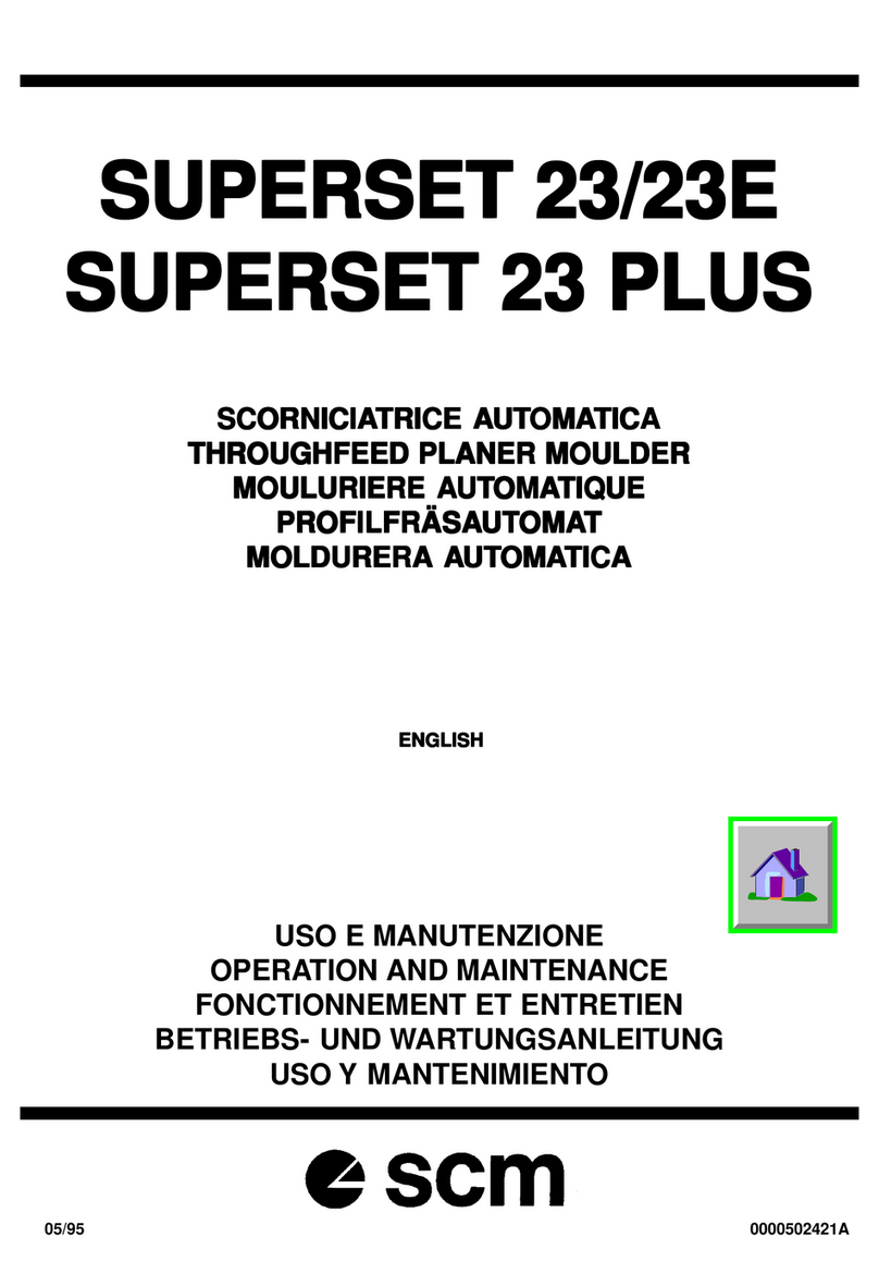 SCM Superset 23 User manual