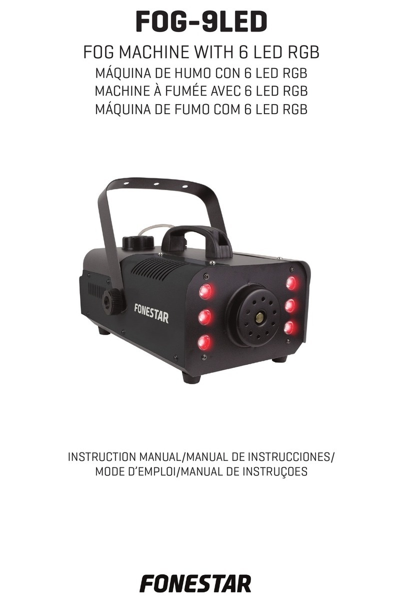 FONESTAR FOG-9LED User manual
