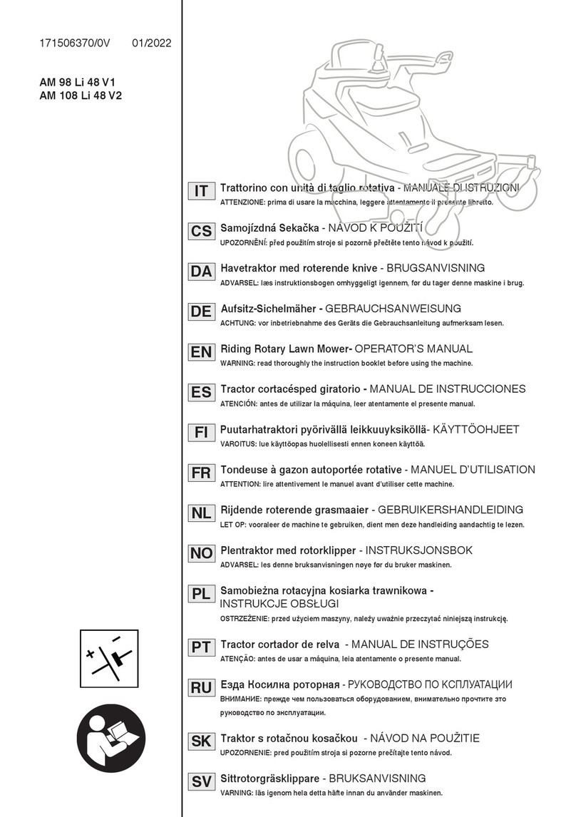 ST. SpA AM 98 Li 48 V1 Operator's manual