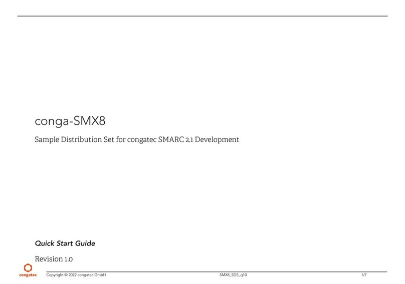 Congatec conga-SMX8 quick start guide