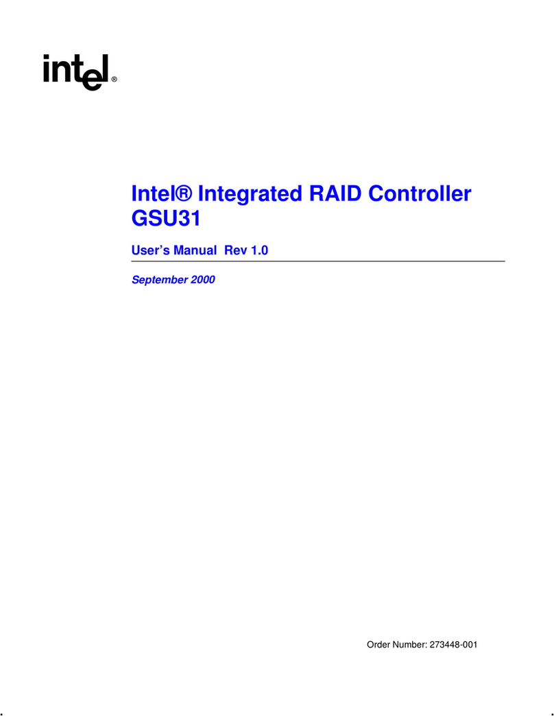 Intel GSU31 User manual