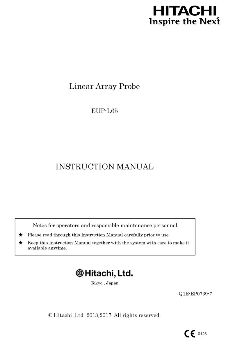 Hitachi EUP-L65 instruction manual