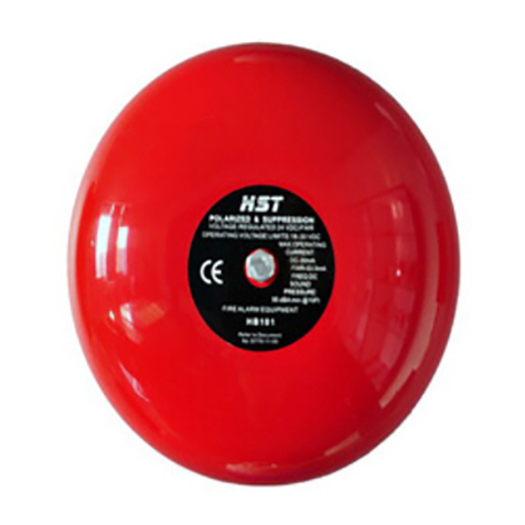 HST HB102 Installation and maintenance instructions