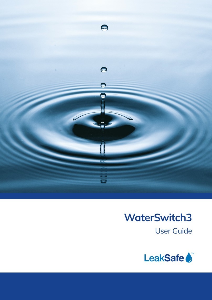 Leaksafe Solutions WaterSwitch3 user guide