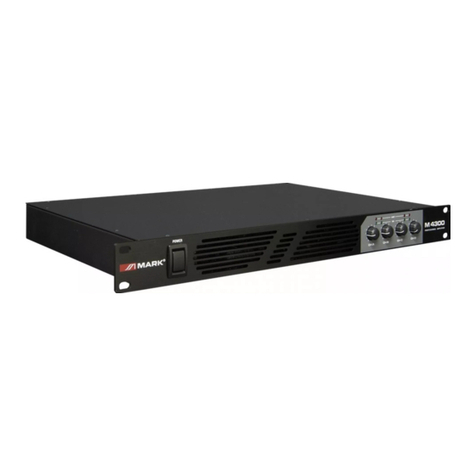 Mark M 4300 User manual