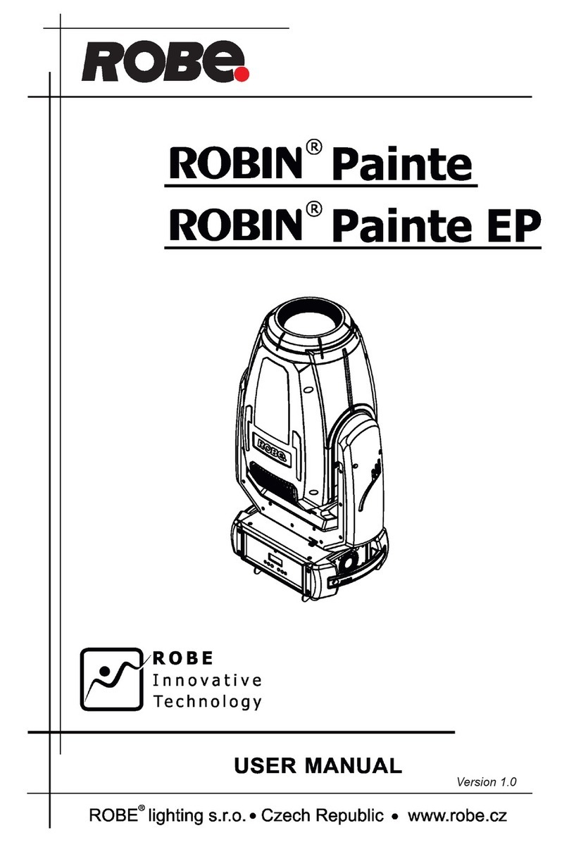 Robe Painte User manual