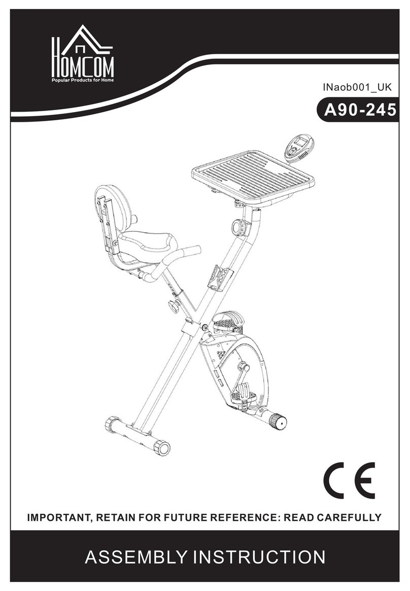 HOMCOM A90-245 Assembly instruction