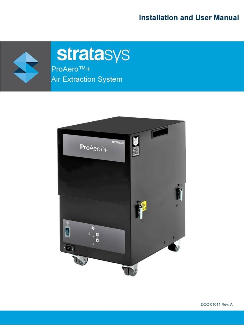 Stratasys ProAero+ User manual