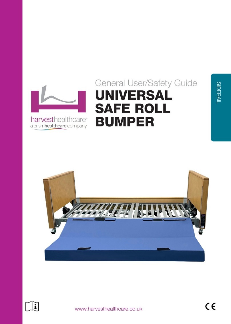 Harvest Healthcare ROLL BUMPER Installation and operating manual
