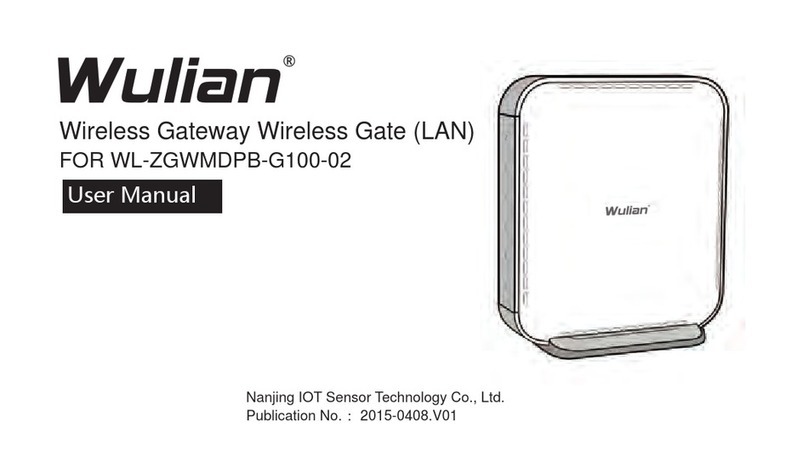 Wulian WL-ZGWMDPB-G100-02 user manual