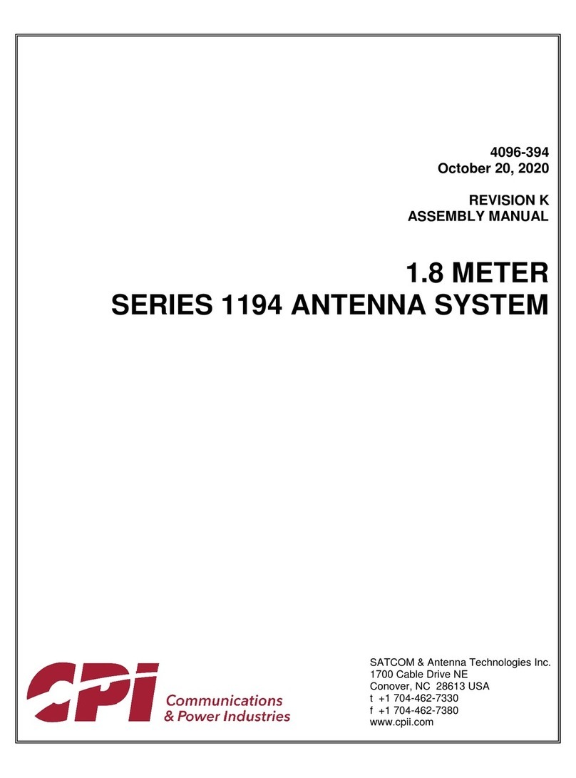 CPI 1194 Series Assembly manual