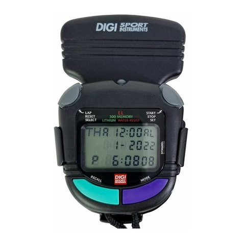 Digi Sport Instruments DTM60 EL quick guide