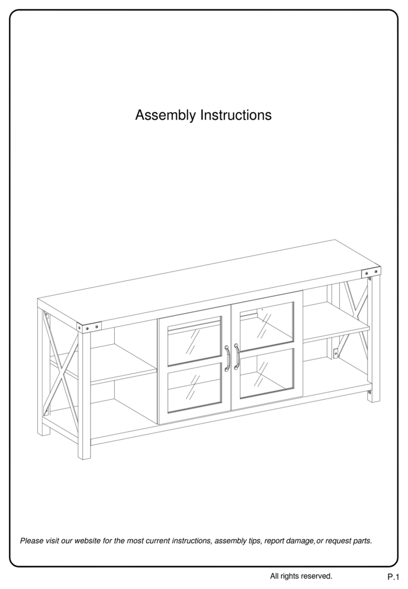 Walker Edison W60MX2D User manual