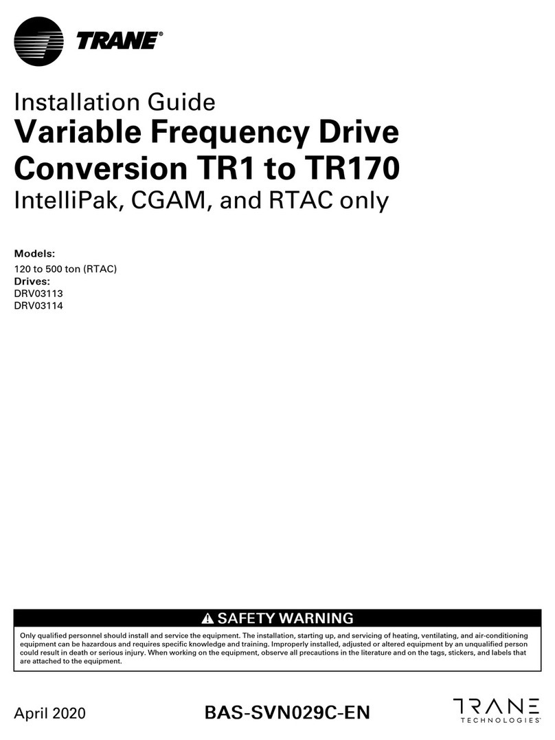 Trane Technologies DRV03113 installation guide