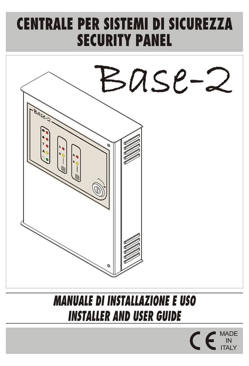 Bentel Security Base-2 Installer and user guide