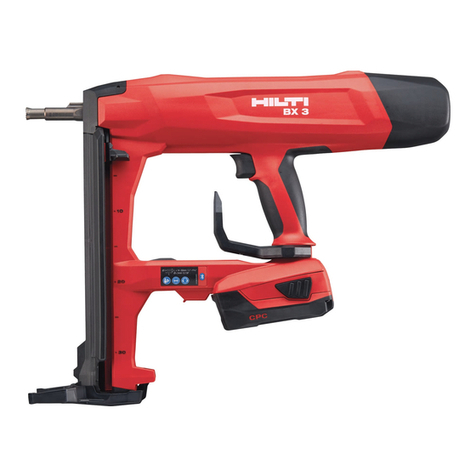 Hilti NURON BX 3-22 User manual