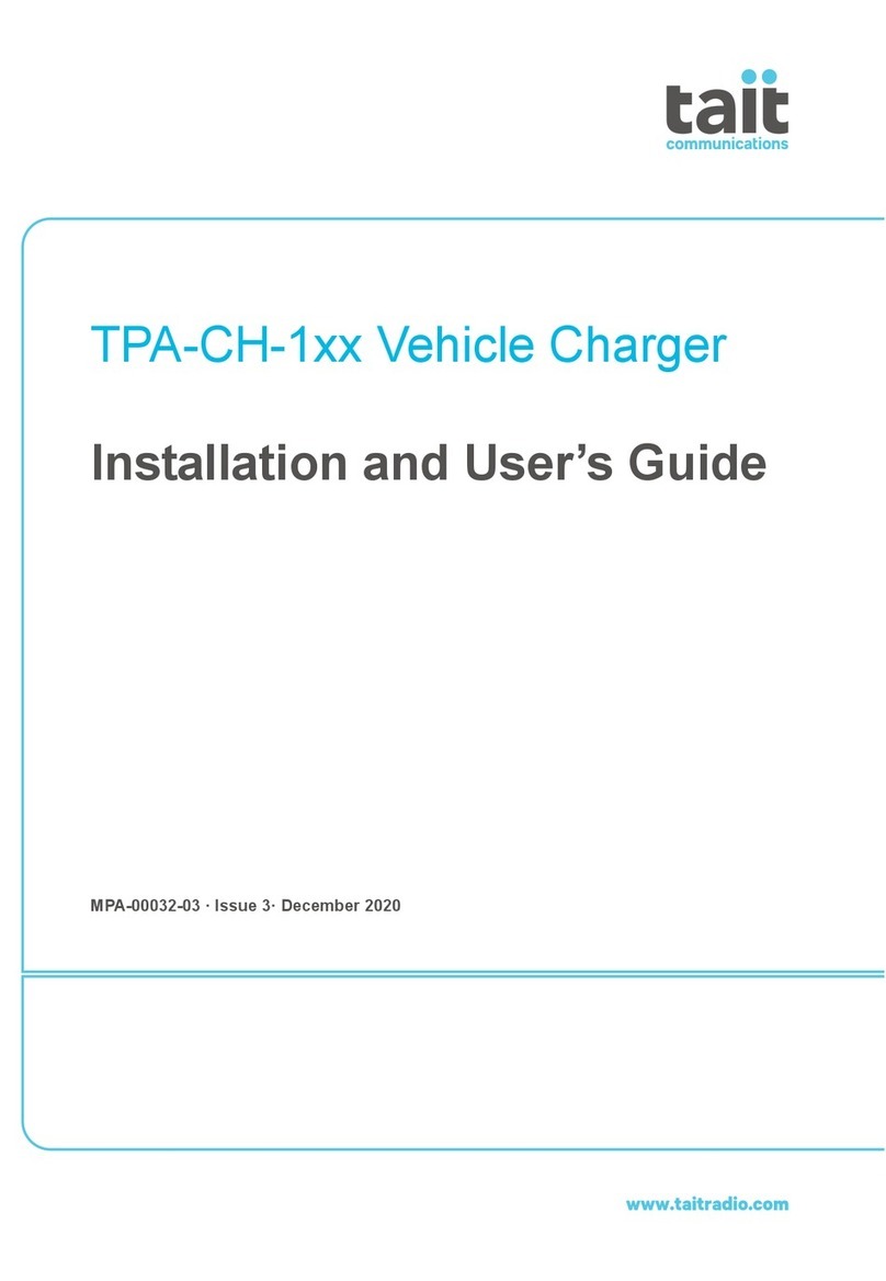 Tait TPA-CH-1 Series Installation and user guide