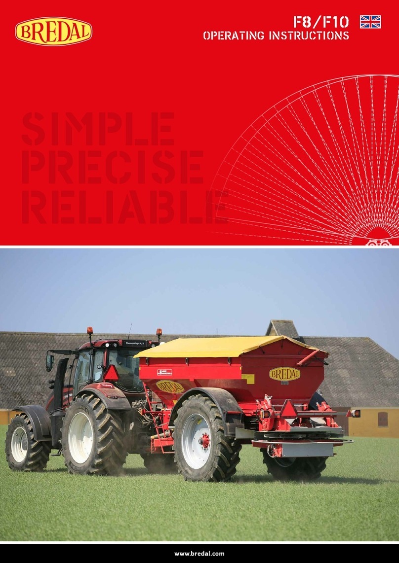 Bredal F8 operating instructions