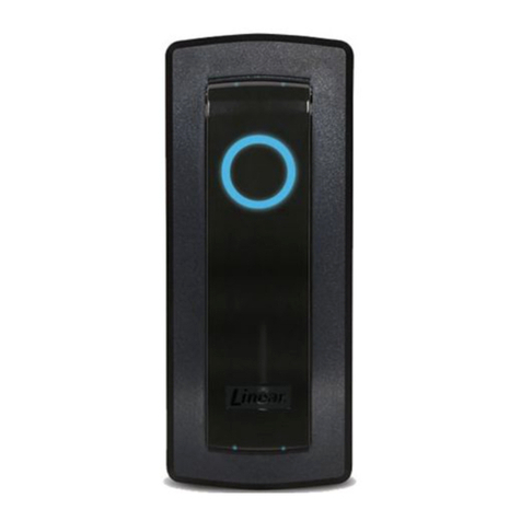 Nortek Security & Control Linear BluePass 820-00001 installation guide Nortek Security & Control Linear BluePass 820-00001 installation guide