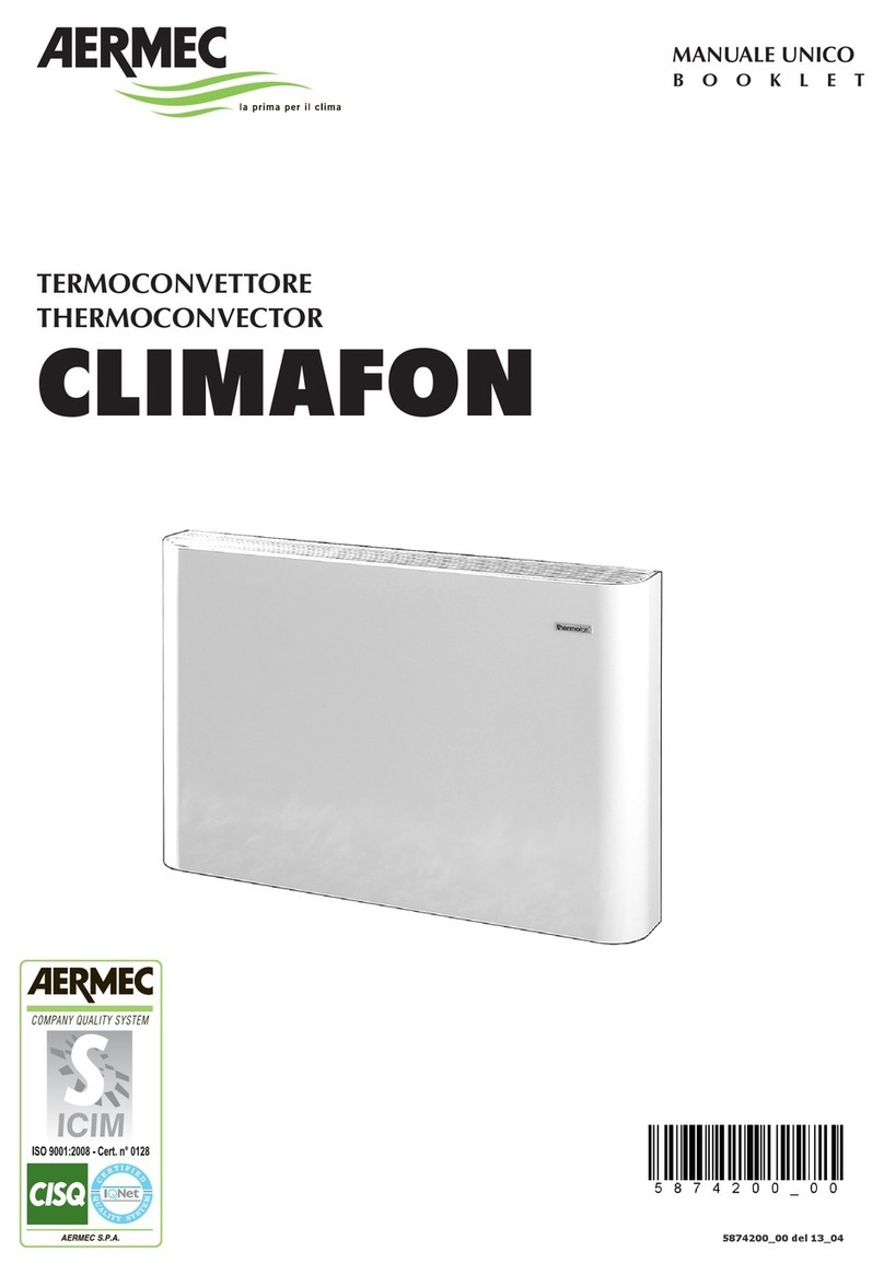 AERMEC CLIMAFON 12P manual AERMEC CLIMAFON 12P manual